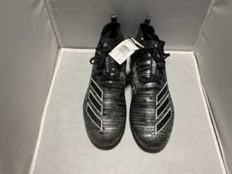 Brand New Adidas Adizero 8.0 Black Silver Metallic Size 12