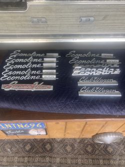 60s and 70s Ford Econoline van emblems