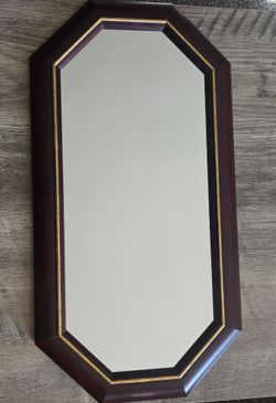 1997 Vintage Home Interiors & Gifts Octagon Mirror