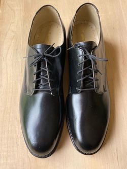 New Vintage US Navy dress shoes Vietnam War era size 12