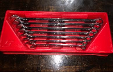 snap on wrench set 7 piece sae 12 point