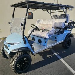 2025 Voyager Patriot 6-Passenger Lifted 72-Volt Street Legal LSV Golf Cart