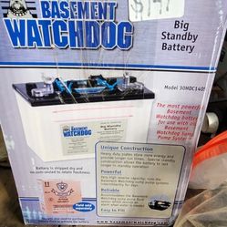 Basement Watchdog Battery