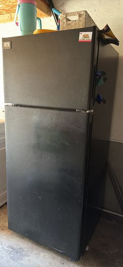 Black fridge