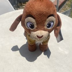 2023 DISNEY WISH Small Plush TALKING "Valentino"  Stuffed Toy 