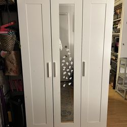 IKEA Wardrobe Three Door with Mirror