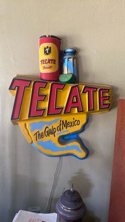 Vintage Working Beer Sign