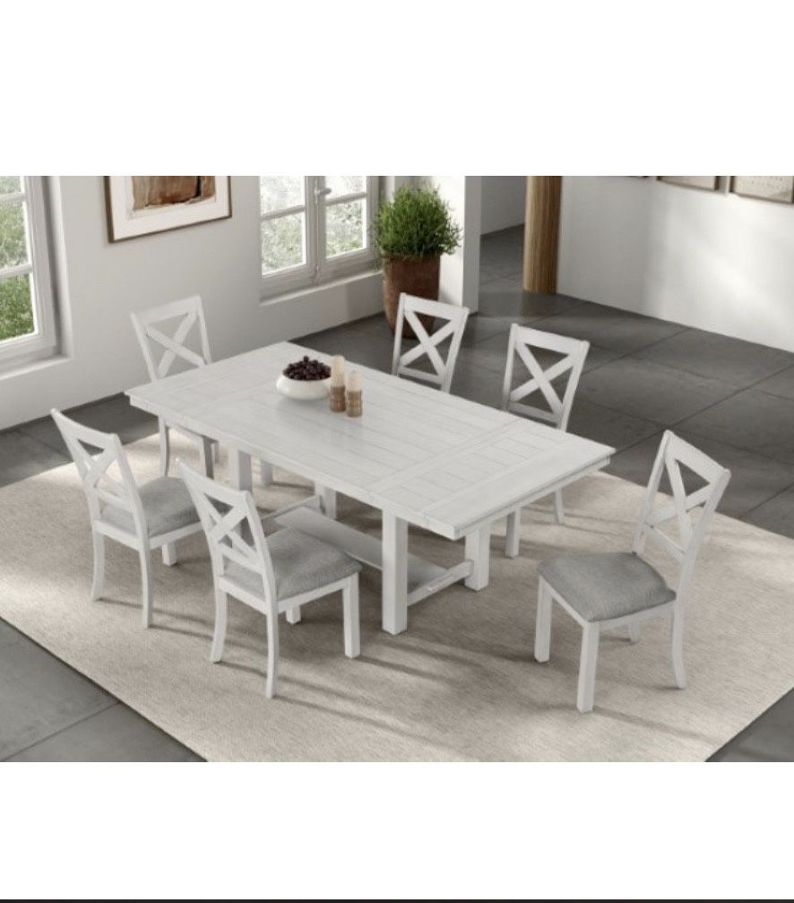 7pc Dining Table Set 
