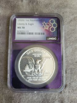 2026 NGC slab 1 oz coin
