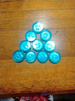 10 Plain LEGO Dimensions Tag Discs