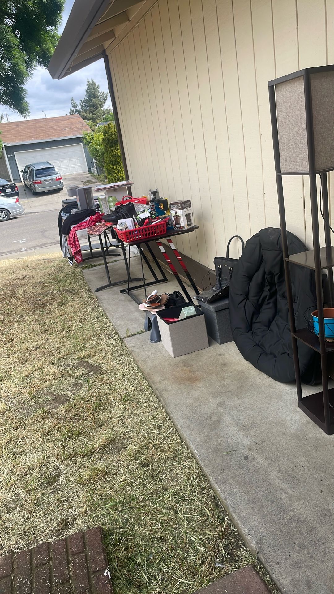 Yard Sale Going On