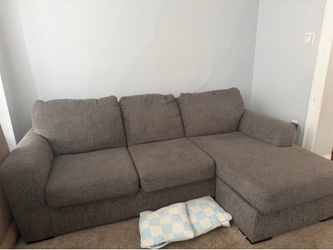 Grey sectional sofa