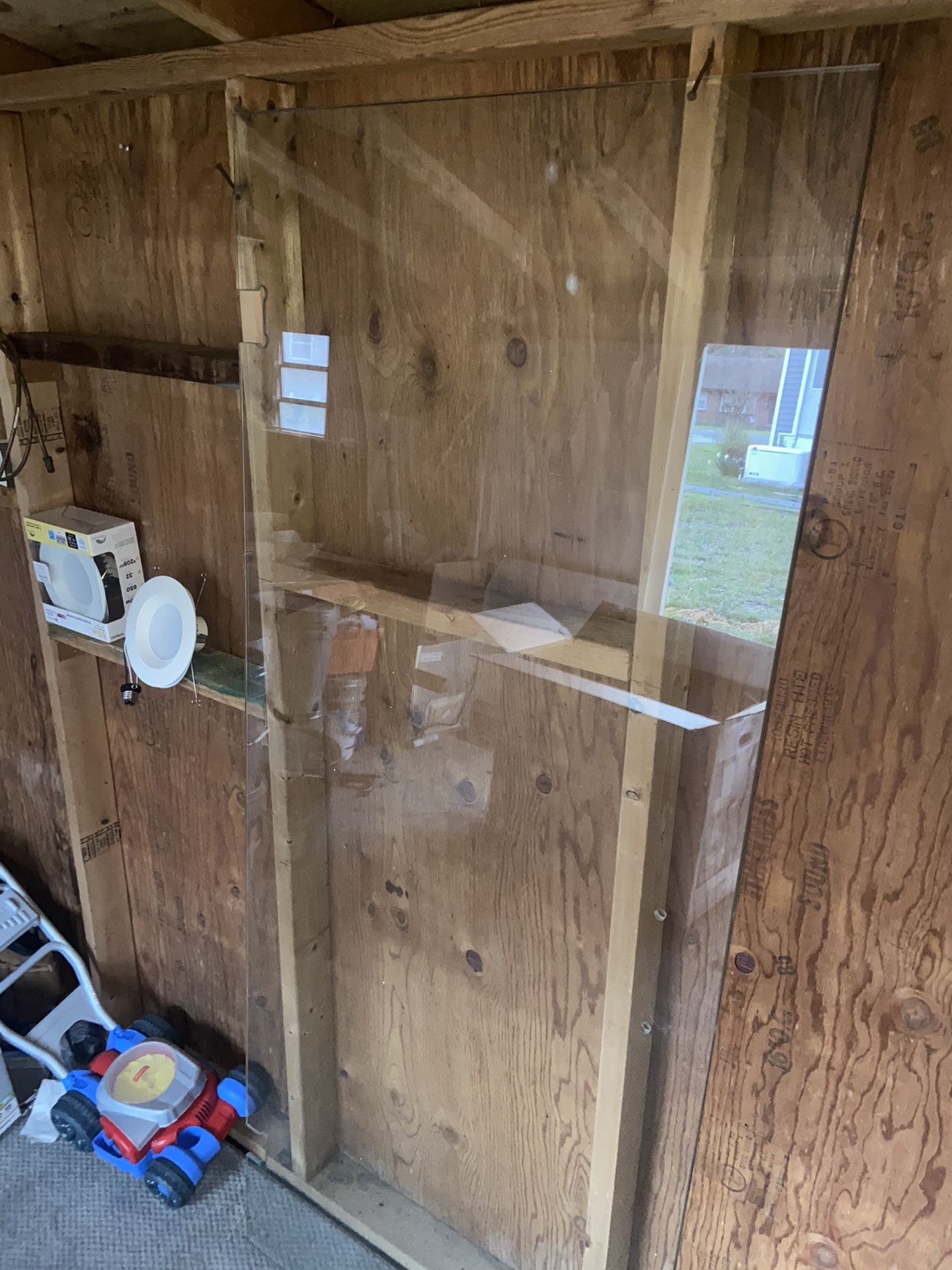 Frameless shower doors!