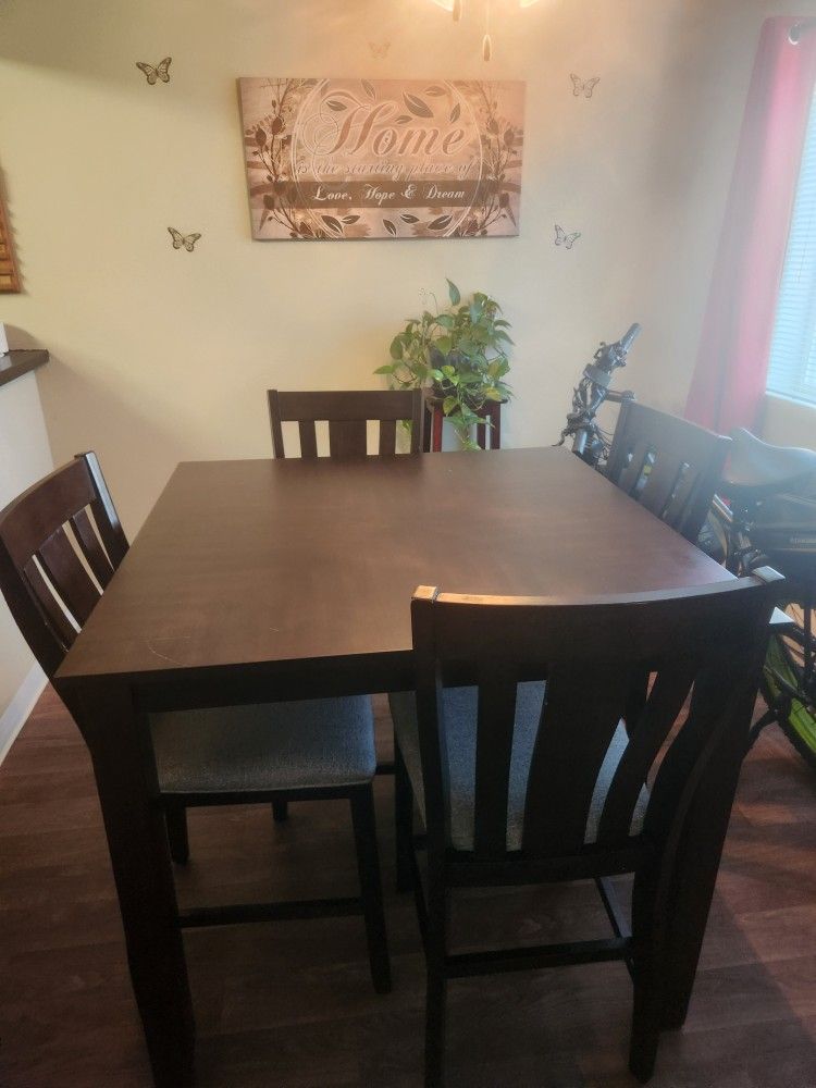 Table And 4 Chairs