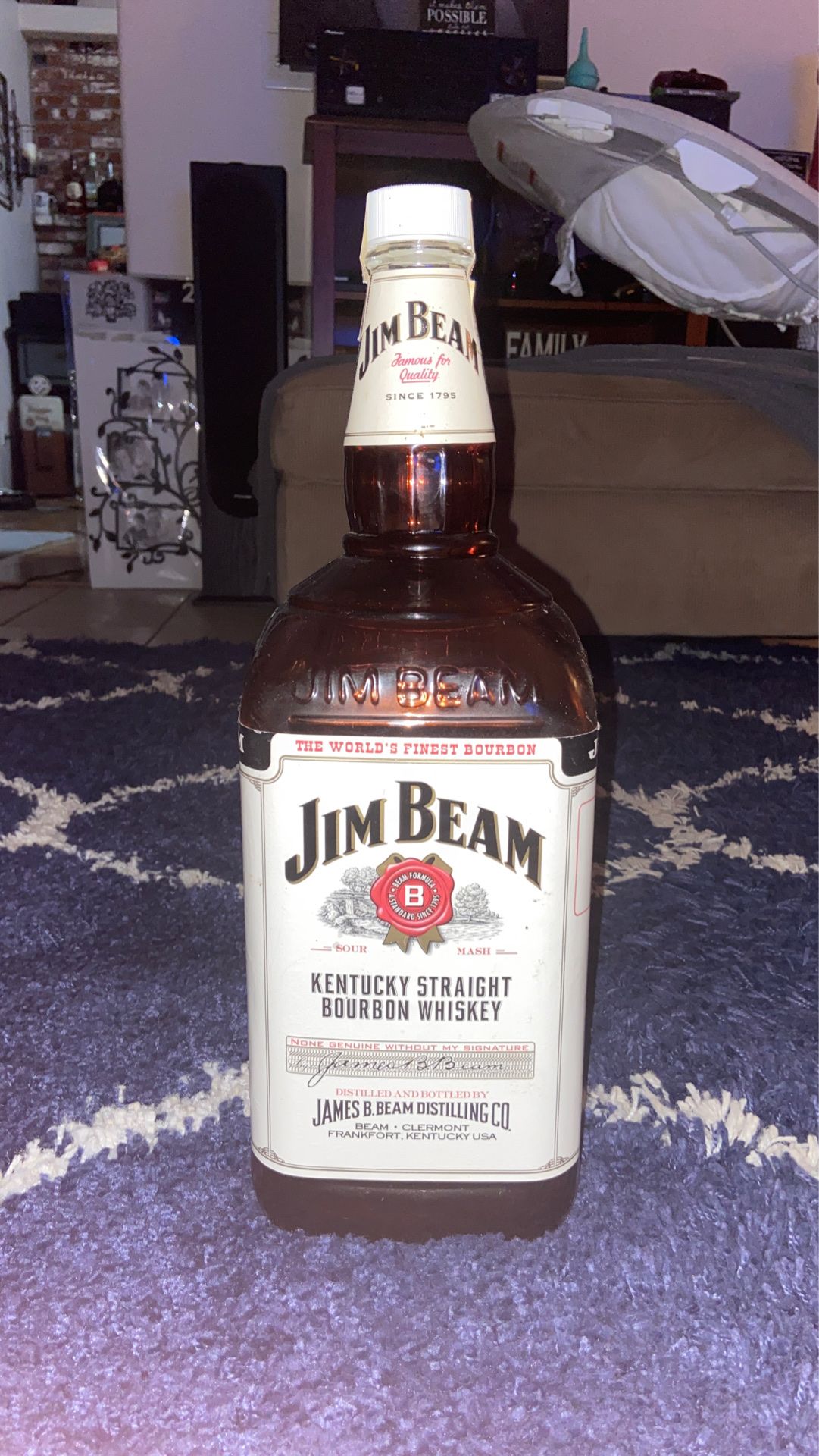 Jim Bean Collectible Display Bottle OR BEST OFFER
