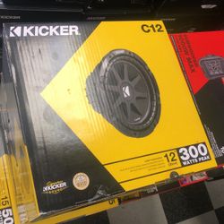 Kicker C12 Subwoofer On Sale For 69.99