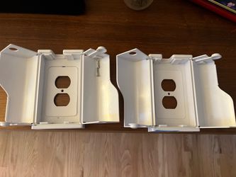 Free outlet childproofing box with screws