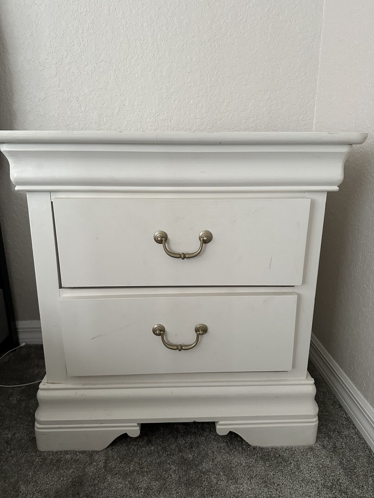 White Small Dresser