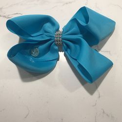 Small Blue JoJo Siwa hair bow