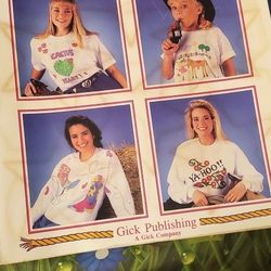 6 Iron On Transfer Books 