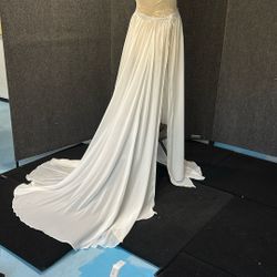 Removable Wedding Dress Train
