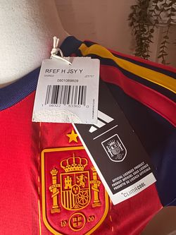 Adidas Spain RFEF Home Soccer Jersey