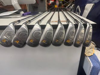 Cleveland Hiborne Iron Set (3-9,P) Regular Flex Excellent Condition