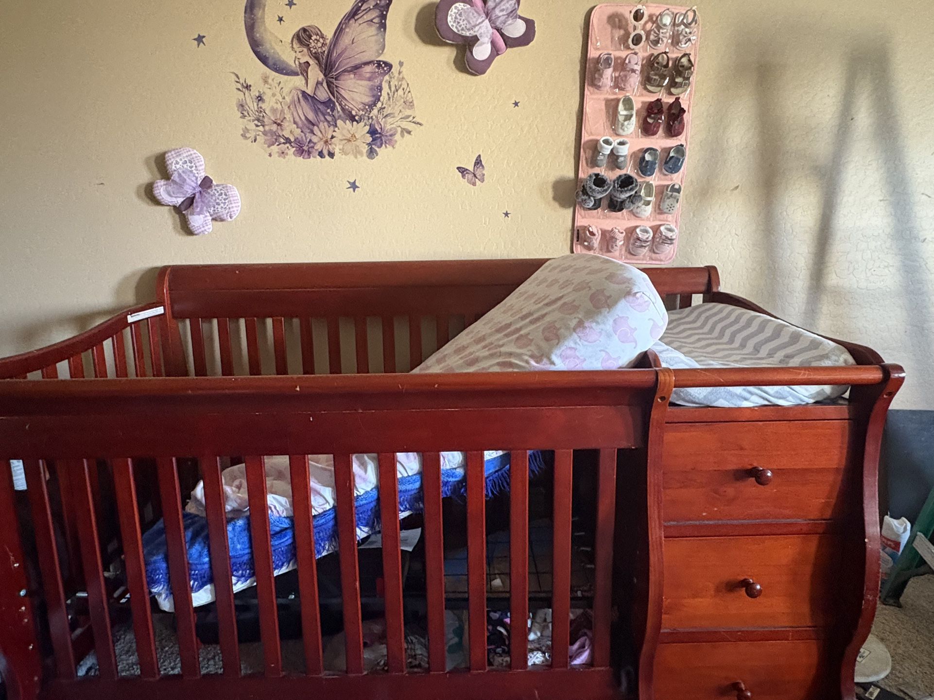 Crib + Changing Table