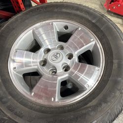 OEM Toyota Tacoma/4runner Wheels And Tires