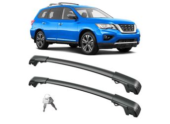 Lockable Roof Rack Cross Bars for Nissan Pathfinder 2013–2021