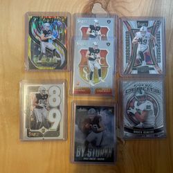 BROCK BOWERS rookie lot
