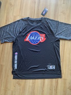 Limited Edition NBA Official Los Angeles Lakers Hoops for Troops Custom TShirt