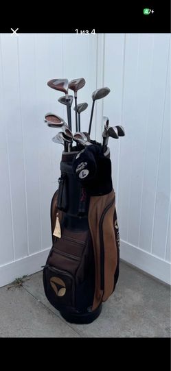TaylorMade Golf Club Set + Bag