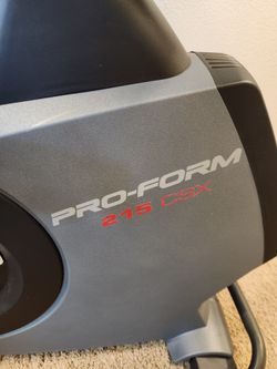 Proform 215 csx sale
