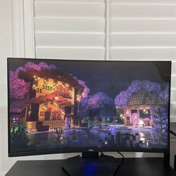 Dell S3222DGM – working electronics, panel damaged