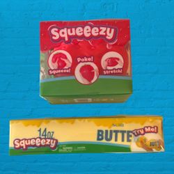Squeezy Strawberry and Butter Squeeze toys