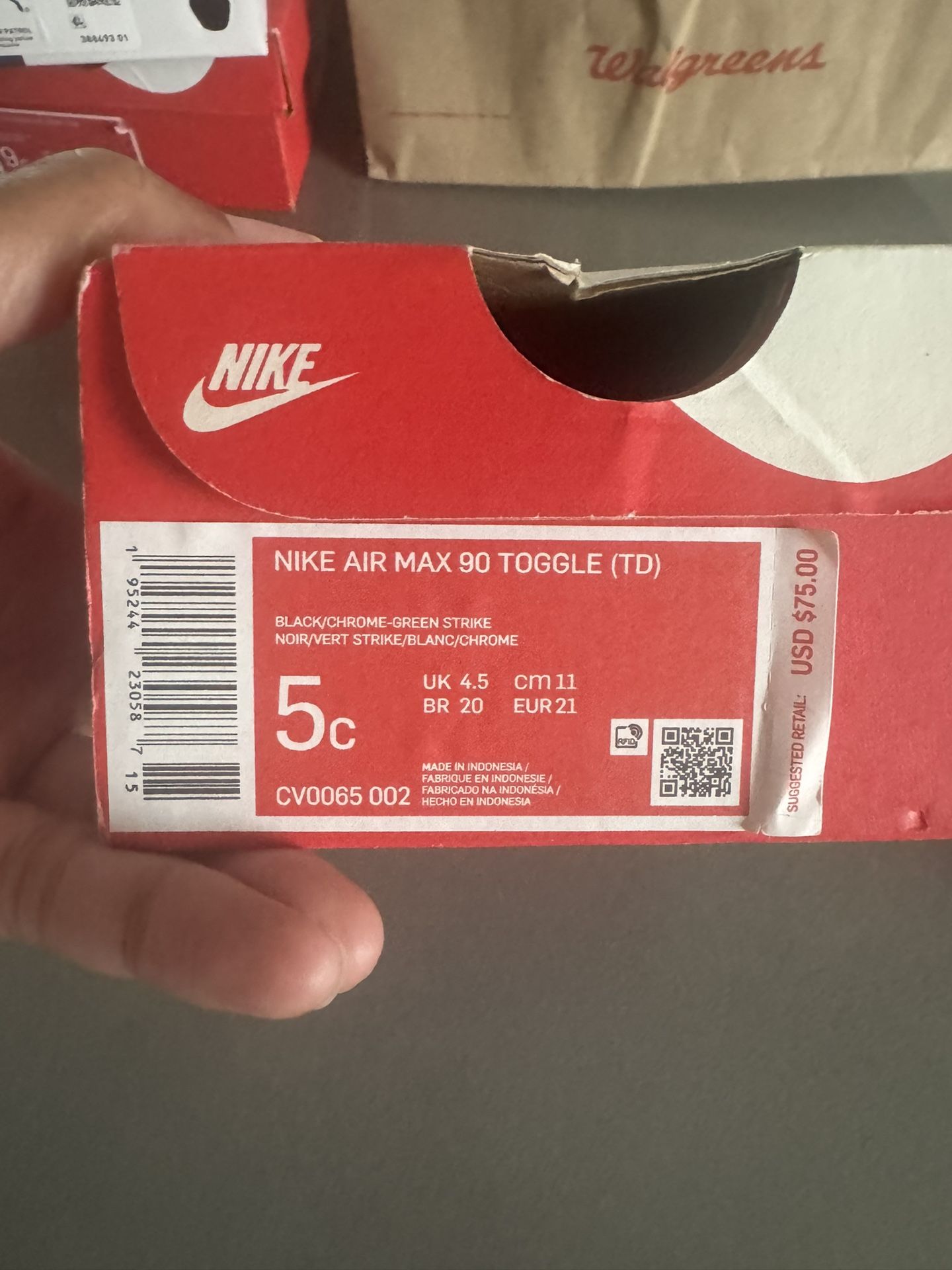 Baby Nike Air Max 90 Toggle