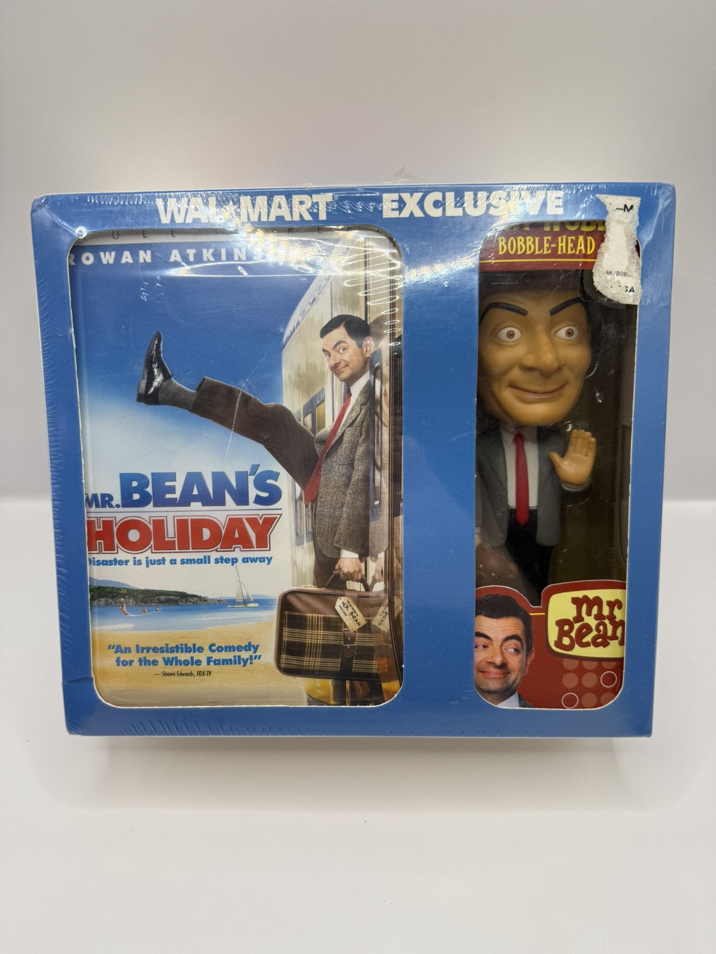 MR BEAN'S HOLIDAY WAL-MART EXCLUSIVE WITH BOBBLEHEAD SEALED DVD