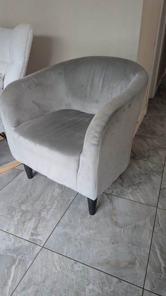 Gray Accent Chair