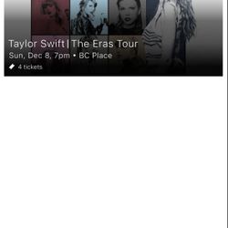 Taylor Swift “Eras Tour” Tickets 