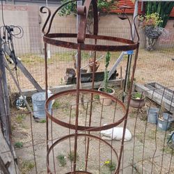 Right iron tower for plants