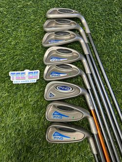 Ping G2 EZ Green Dot 4-SW (G5 6i) Iron Set Regular RH