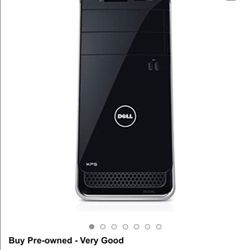 Dell XPS BLK Tower Desktop (Intel Core i5-6400 2.7GHz Processor, 8 GB RAM, 1 TB HDD, Windows 10) Black