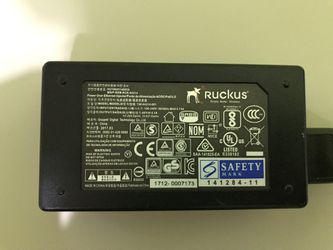  RUCKUS Wireless GIGABIT Power Over ETHERNET Injector POE  Injector Adaptor : Electronics