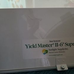New SUNLIGHT SUPPLY YIELD MASTER II-6 SUPREME BALLAST FIXTURE GROW LIGHT Sun REFLECTOR