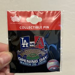Dodgers 2026 Opening Day Pin