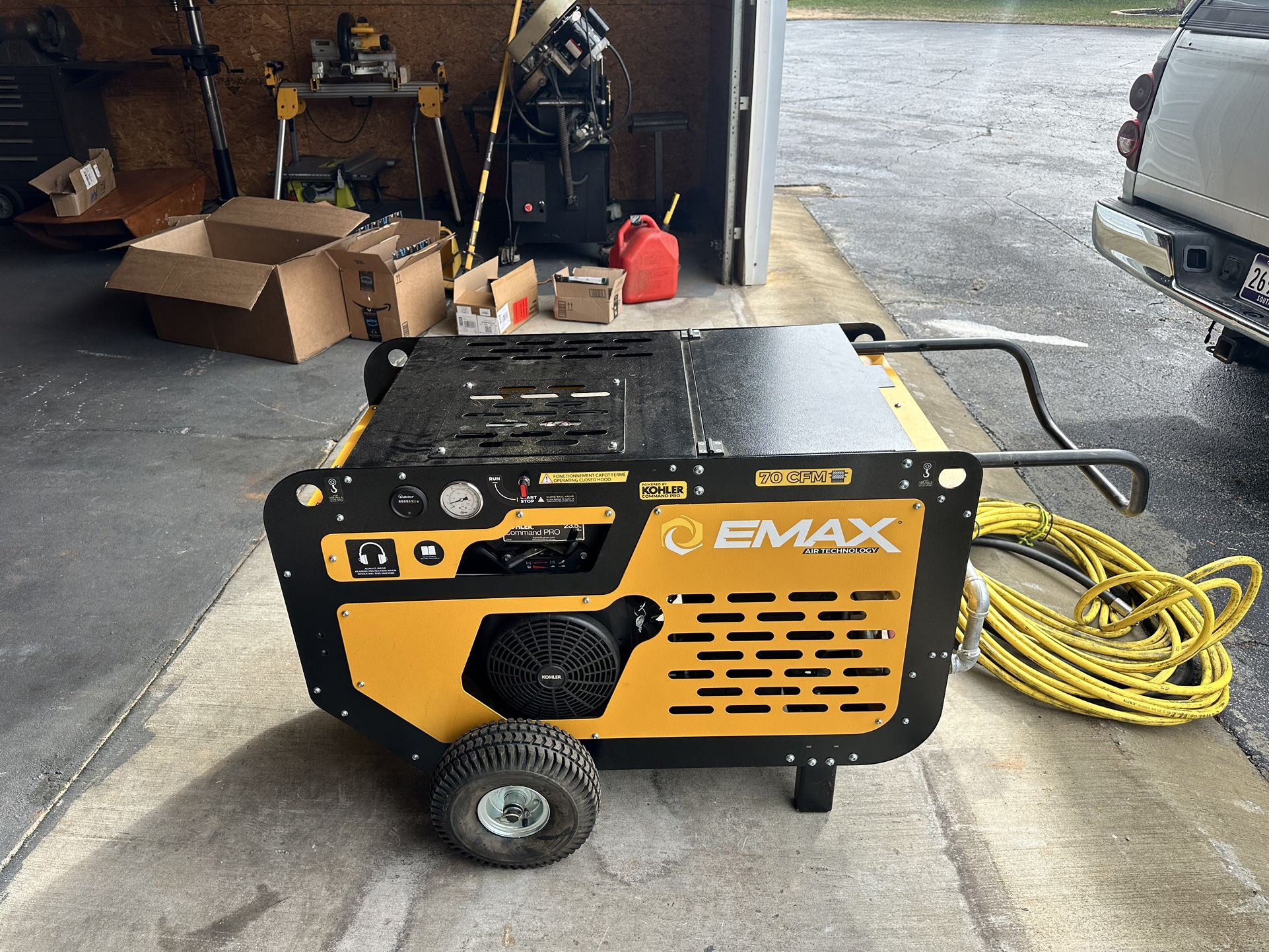 Emax 70cfm Air Compressor