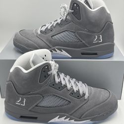 Air Jordan Wolf Grey 5s size 11.5