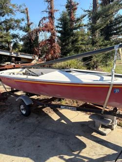 Sailboat trailer