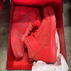 Jordan Red, October Size 12